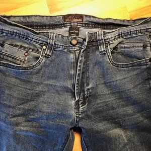 Men's Jeans 29/30 Straight Leg Medium Wash